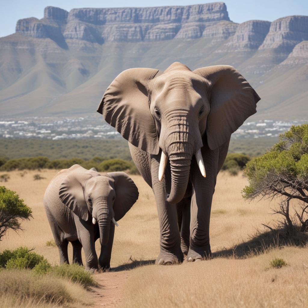 Chameleon in Kruger National Park, South Africa