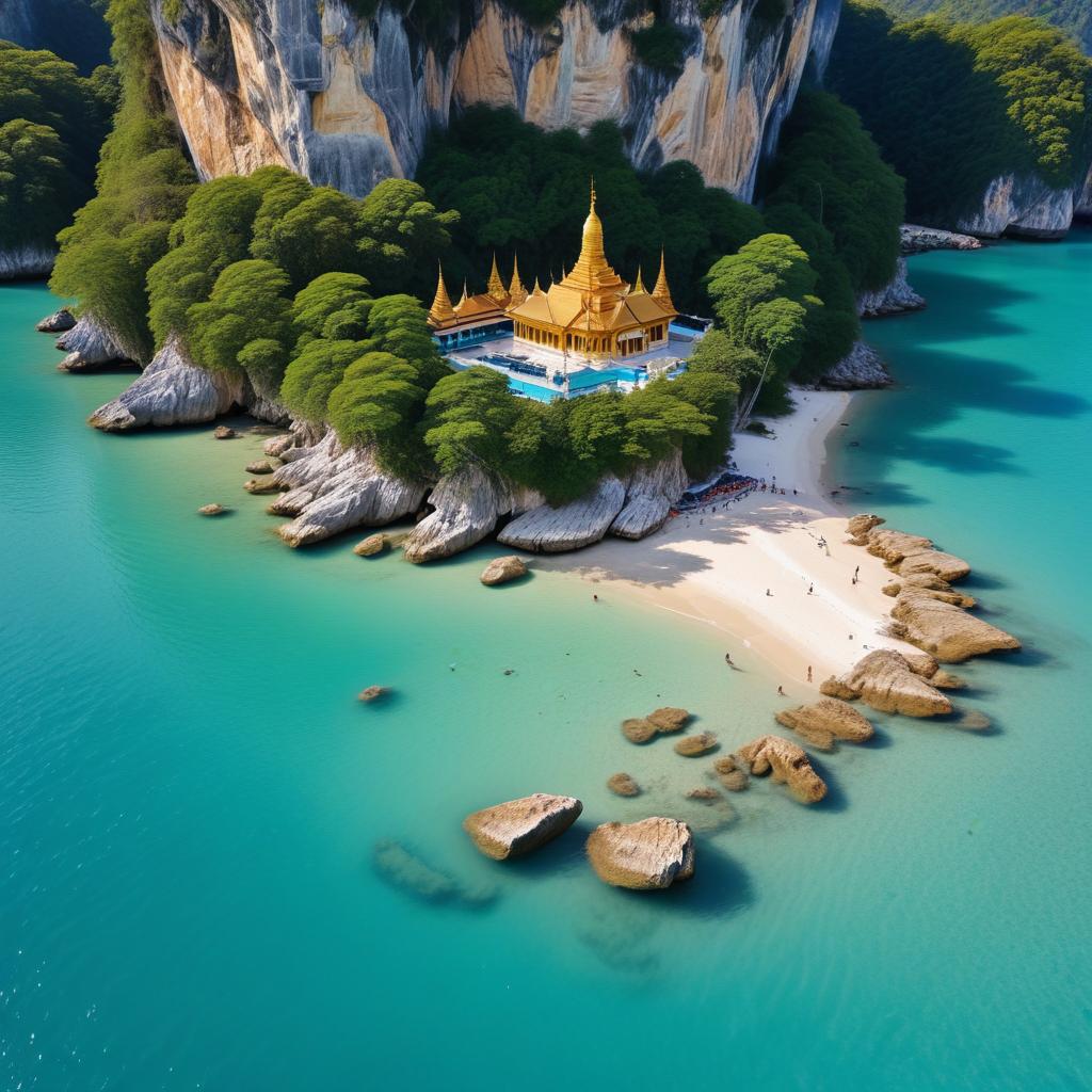 Thailand Tempel und tropische Strände